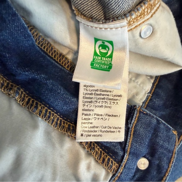 J. Crew Wide Leg Trouser Jeans 28 Cotton Stretch High Rise Flare 30" Inseam - Picture 6 of 8